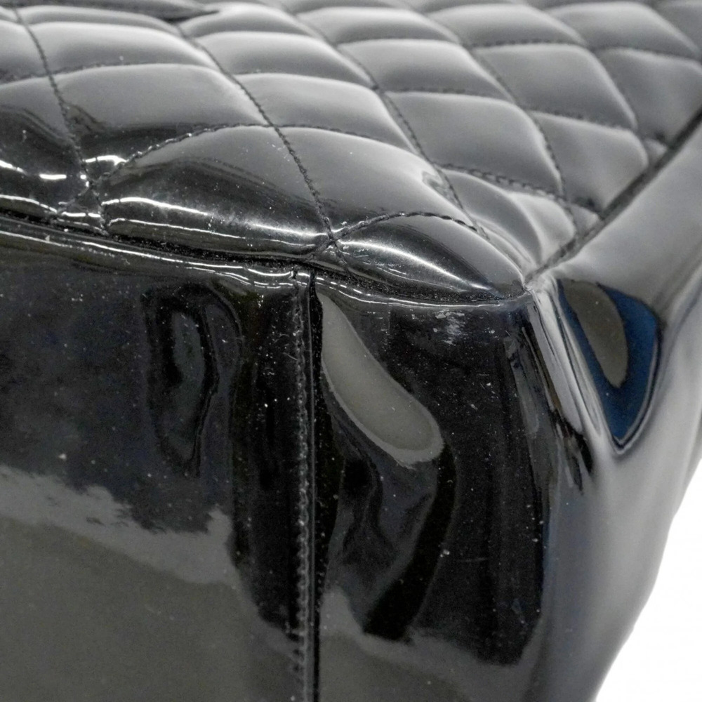 CHANEL Black Leather Tote Bag - Picture 8 of 15